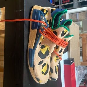 Pharrell Williams Adidas NDM Hu 1 animal print